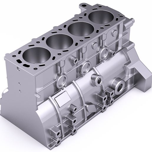 Inline4engineblock10.jpg Inline 4 Cylinder Engine Block