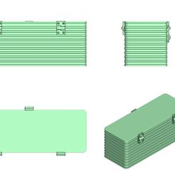 vorschau_2.jpg Archivo STL Caja de herramientas de oruga Camión Pick Up Cross-RC PG4・Modelo de impresora 3D para descargar