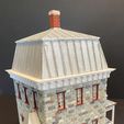 Derr-House-8.jpg HO SCALE SECOND EMPIRE VICTORIAN HOUSE "THE DERR HOUSE"