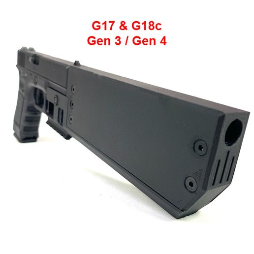 🔫 Universal Airsoft Toy Glock 17 Glock 18C G17 G18C