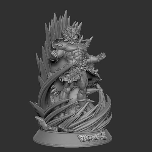 Preview9.jpg Super Saiyan Broly 3D print model