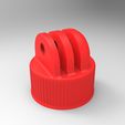 rendu gopro.jpg Archivo STL Tapones de Coca Cola para boyas・Objeto imprimible en 3D para descargar