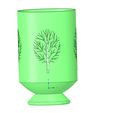 vase52-03.jpg nature style vase cup vessel v52 for 3d-print or cnc