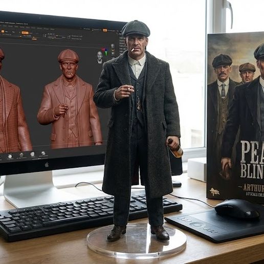 ARTHUR SHELBY: The Enforcer! 🥃 Peaky Blinders 3D Model