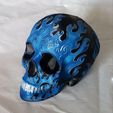 Flame Skull