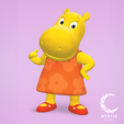 tasha.png Los Backyardigans - Colección completa 5 figuras 3D