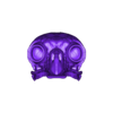 Full_crane_hibou.obj " Skull pack x4 (Pitbull-Mammoth-Chat-Owl) " : 3D file for sale