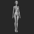 9.jpg Sabrina - 3D model female bjd doll \ Female \ figurines \ articulated doll \ ooak \ 3d print \ character \ face