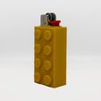 Image-3.jpg Bic Block, mini Bic lighter case inspired by a popular toy brick
