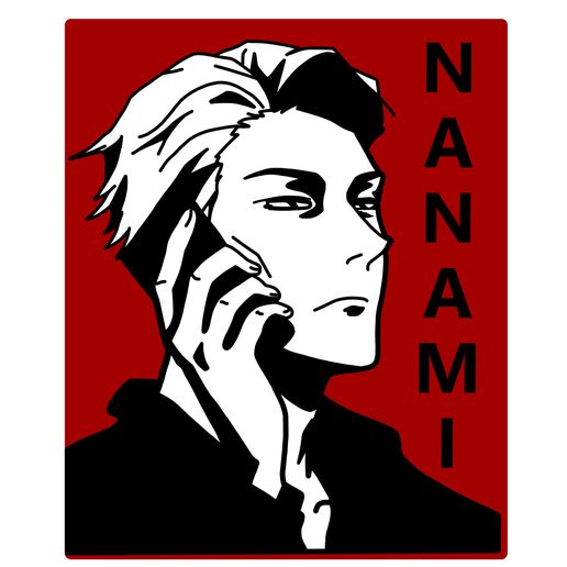 Nanami Kento - Jujutsu Kaisen Layered Wall Art