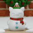 snorlax_snowman05.png Snorlax Snowman Christmas Pokemon Decor