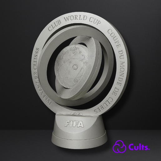 🗺️ Replica Club World Cup Trophy 2025 - Exclusive Edition!・ STL