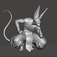bills mesh.PNG STL-Datei Dragon Ball Super - Bills - Birus kostenlos・3D-druckbares Objekt zum herunterladen