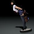 Camera06.jpg anime JK girl with sword -cute female-shy Japanese JK -school uniform  -3D print model