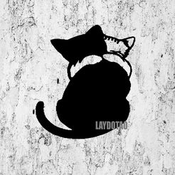 Sin-título.jpg cats in love wall decoration