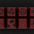 naruto-keycaps2.png Mangekyo sharingan Naruto themed Artisan keycap set