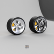 124.png VW Muscle One  20” 22” - Wheel, tire and brake miniature.