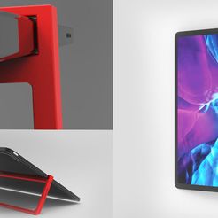 Support Aimanté iPad Pro 12.9 by 3D Galaxy, Download free STL model