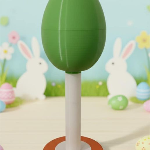 Giant Easter Lollipop Container