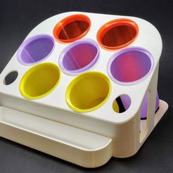 20190513_141751.jpg Fichier STL gratuit Organisateur de bureau : Tubes Edition・Plan imprimable en 3D à télécharger