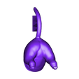 Dog_back.STL Free STL file Bold Machines: Margo's Dog named Eddie・Design to download and 3D print