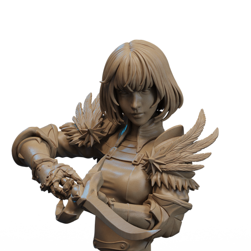 Cha Hae-in Bust 3D Print