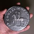 P1017031.jpg Emperor Trajan antique denarius (Ø10.5cm)
