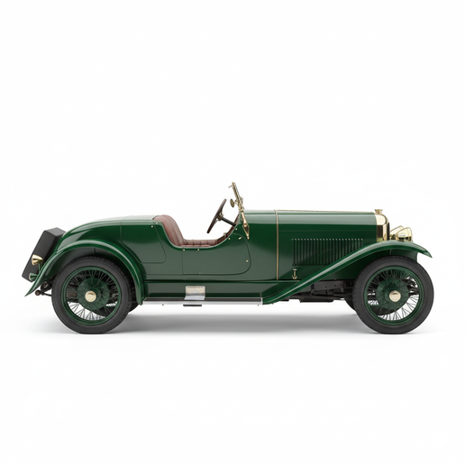 Vauxhall 30-98 (1923) off road truck STL, 1:6 car STL, vintage car STL, beginner friendly car STL, 1:32 car STL, car lamp STL, 1980s sports car STL, car keychain STL, camber car STL, car figurine STL, car display model, car 3D model, car scale model, rall