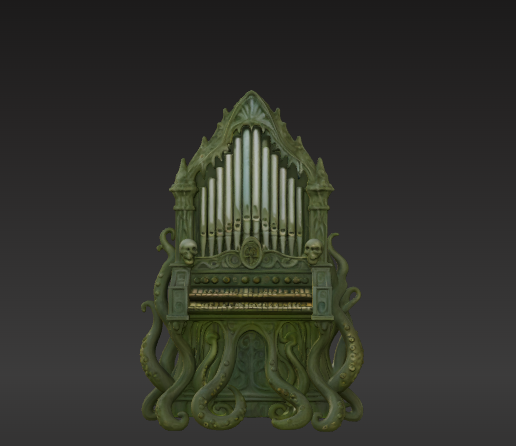 🏴‍☠️ Davy Jones' Organ - Pirates of the Caribbean・ STL