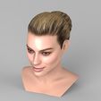 untitled.1173.jpg Margot Robbie bust ready for full color 3D printing