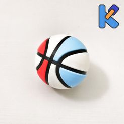 IMG_20200815_211245-01K.jpg Free STL file Basketball K-Pin Puzzle・3D print design to download