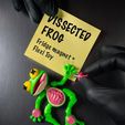 1-min.jpg Dissected Frog - Fridge magnet