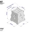 105-1.jpg Portable Camping Wood Stove DXF File,Firebox Plan BBQ,Collapsible Fire Pit,Functional