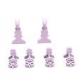 chess.616.jpg Pawn pendant and earrings chess set 3D print model 3D print model