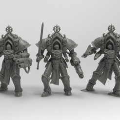 nunbot1.png STL file Holy nunbot exo suits・3D printable model to download