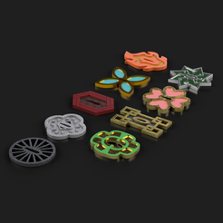 kimetsu_tsuba_2023-May-30_03-27-41PM-000_CustomizedView595070338.png Fichier STL Demon Slayer- kimetsu no yaiba Protège-mains tsuba designs set・Objet imprimable en 3D à télécharger
