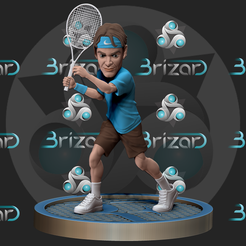 ZBrush-Docum1321313ent.png STL file Roger Federer・3D printing template to download