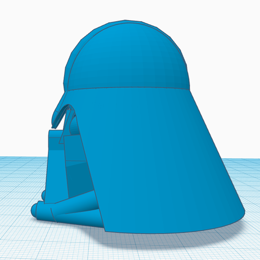 Darth vader's helmet (rebels series) for desk/decoration 3D model