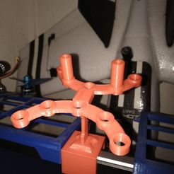 drone_frame.jpg Download free STL file monitor top quad stand • 3D print design, mcooz