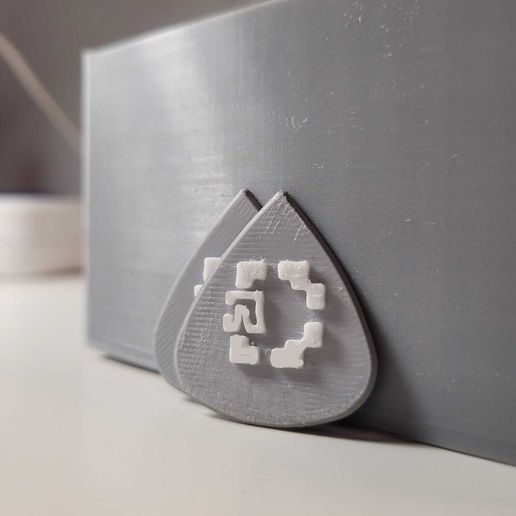 Rammstein guitar pick on sale