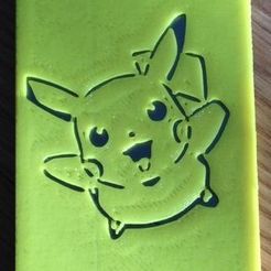 Pokémon GO Plus + Pikachu Case by IXPatch, Download free STL model