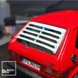 a5.jpg GOLF MK1 Rear window Louver for REVELL FUJIMI 1-24th and 1-18th