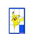 222.png Pikachu Slide Puzzle - 3D Printed Pikachu Character Sliding Tile Game