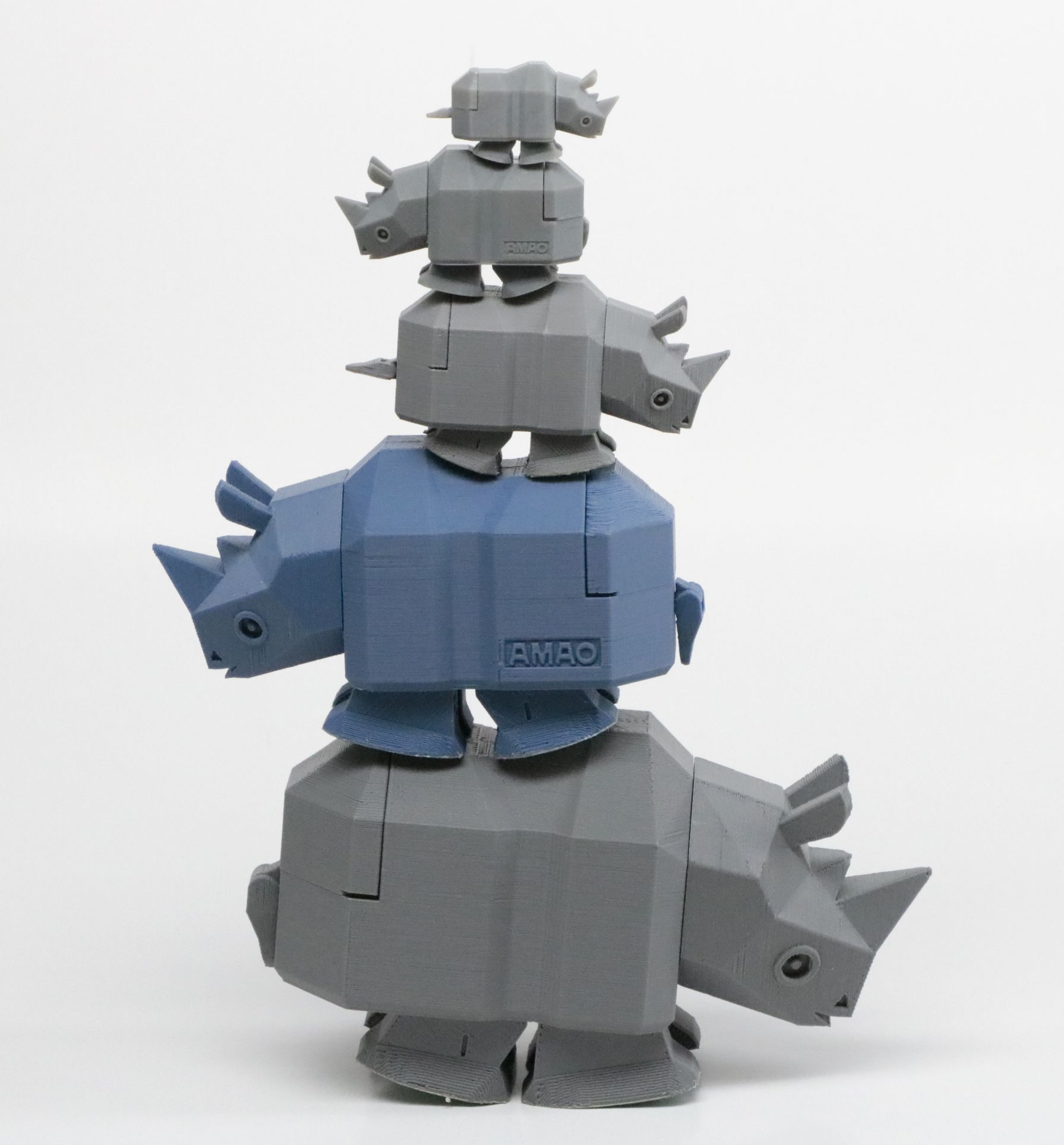 rr-006.jpg STL file Running Rhino・Design to download and 3D print, Amao
