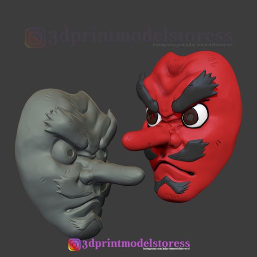 🪖 Demon Slayer Makonji Urokodaki Mask Kimetsu no Yaiba Cosplay Helmet ...