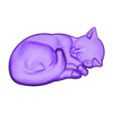catn.stl sleeping cat
