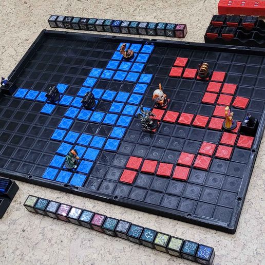 Yu-Gi-Oh! dungeon dice monster folding game board STL File for 3D  printing and CNC machining - Laser cuttingCults