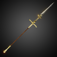 OrnsteinSpear34RightFront.png Ornstein Dragon Slayer Spear for Cosplay