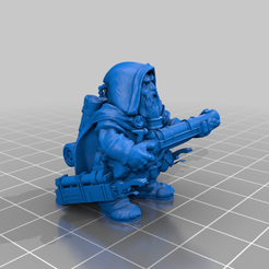 Flying_Dwarf_Scout.png Free STL file Flying Dwarf Scout・3D print object to download