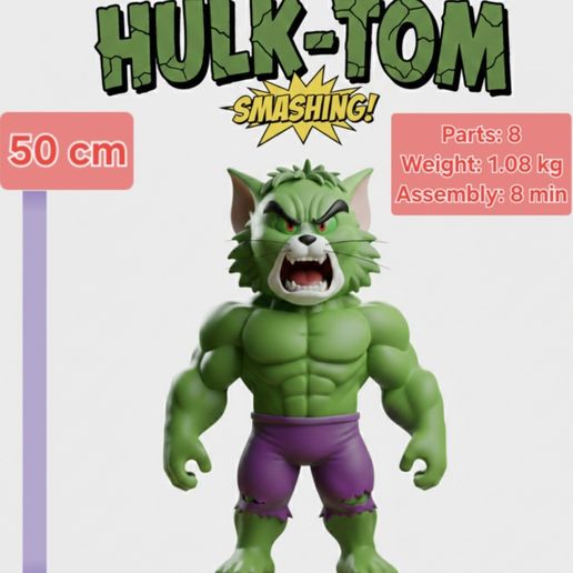 Hulk-Tom hulk x Tom Mashup Assembly